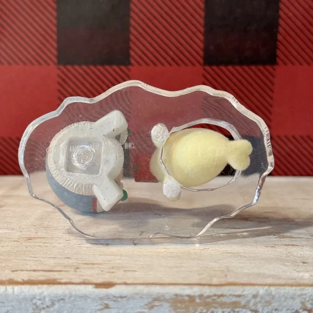 1987 Hallmark Frosty Friends #8 Christmas Keepsake Ornament | Eskimo and Seal